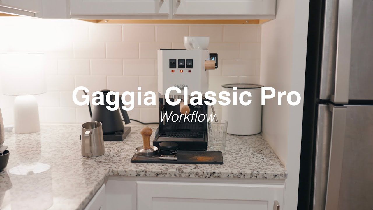 Gaggia 14101 Classic Espresso Machine: A Brushed Stainless Steel Masterpiece
